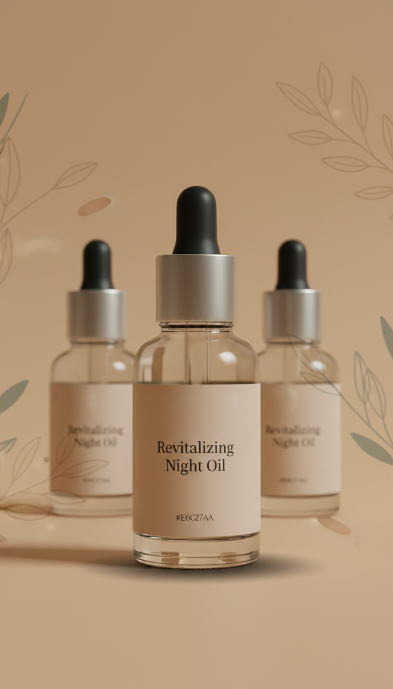 Revitalizing Night Oil With Squalane